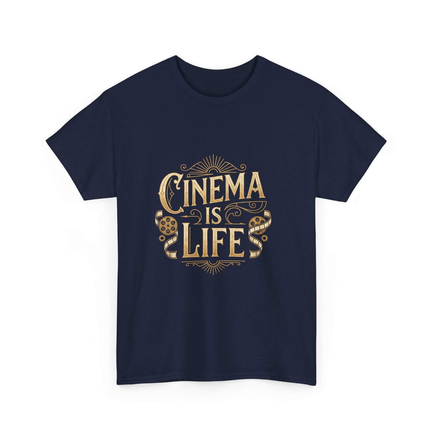 Cinema Is Life T-Shirt — Vintage Film Lover Tee