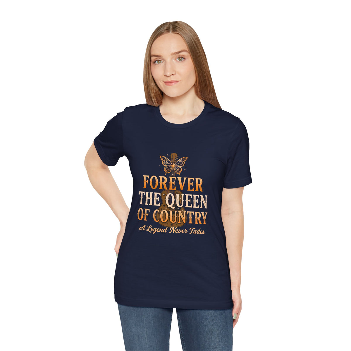 Forever The Queen of Country Tee dolly  – Tribute Music Fan T‑Shirt