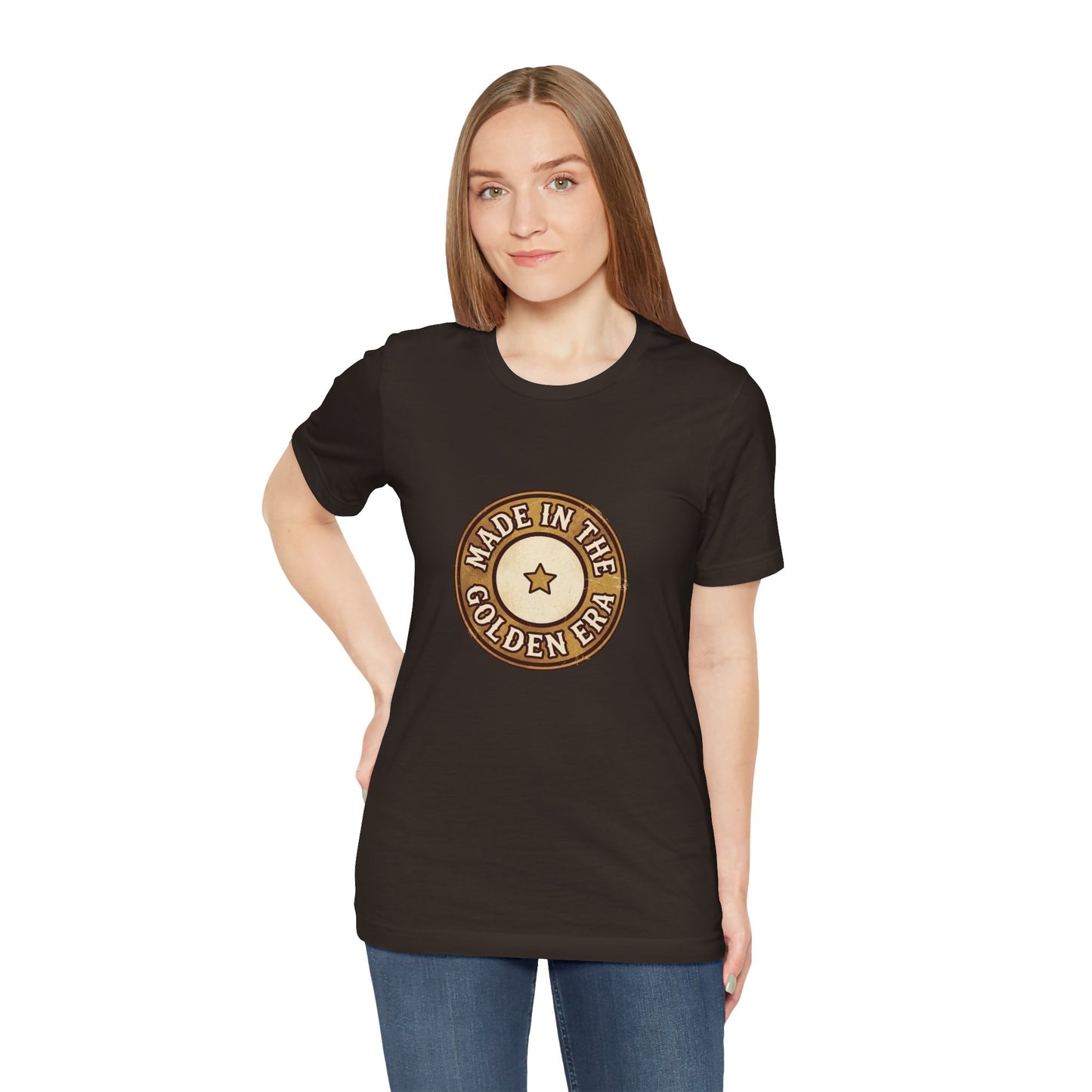 Made in the Golden Era T-Shirt — Vintage Hollywood Retro Badge Tee
