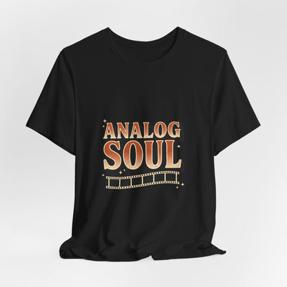Analog Soul T-Shirt — Vintage Film Stripe Tee