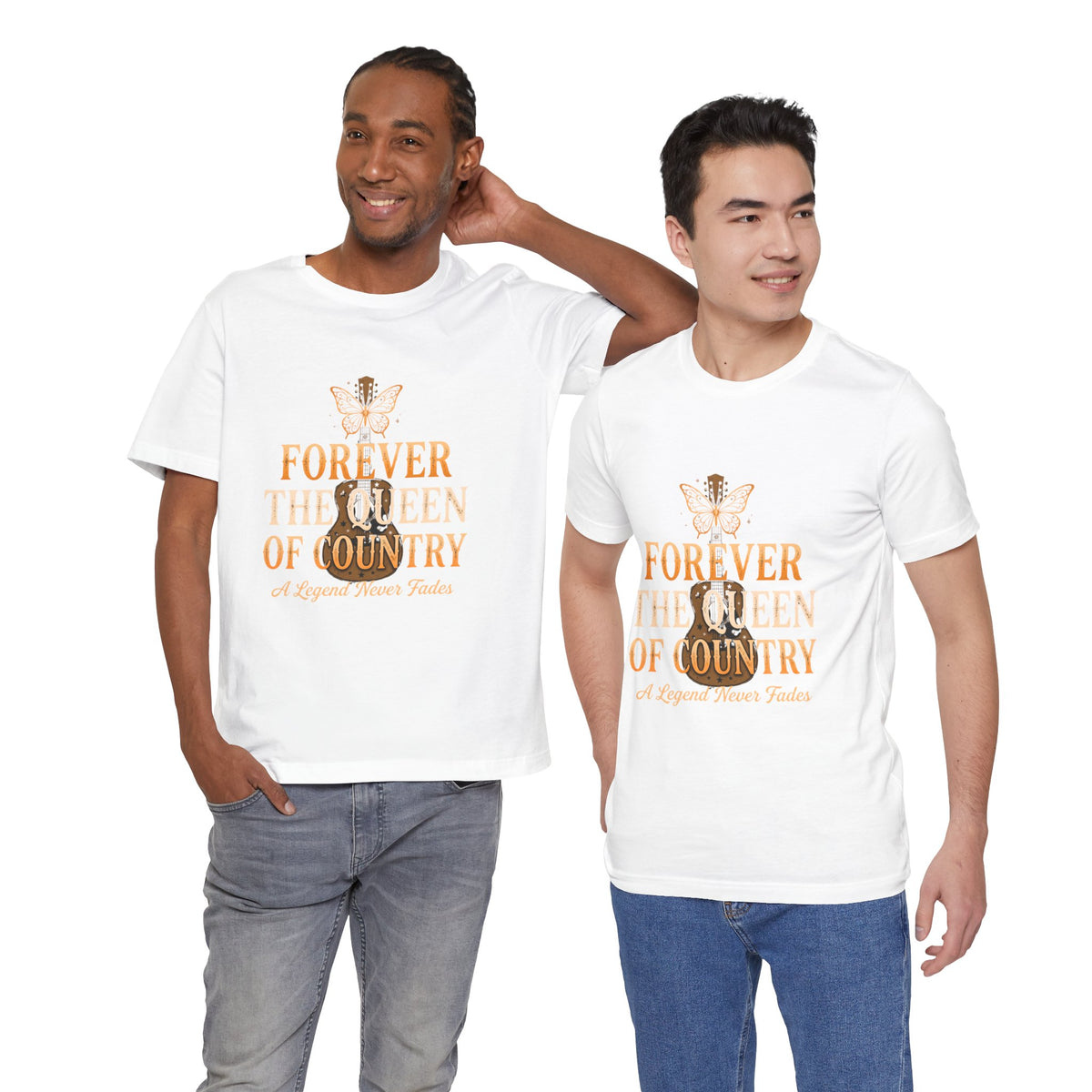 Forever The Queen of Country Tee dolly  – Tribute Music Fan T‑Shirt