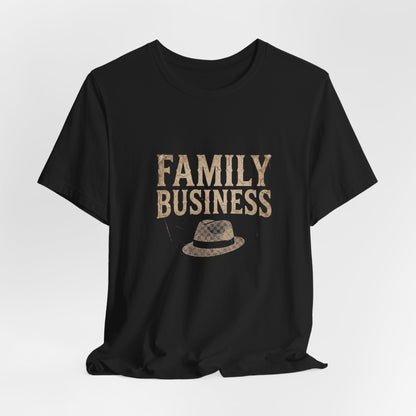 Family Business T‑Shirt — Vintage Fedora Graphic Tee