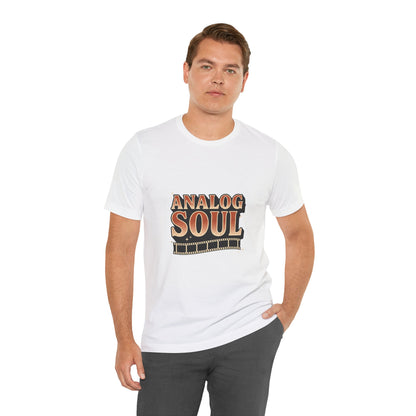 Analog Soul T-Shirt — Vintage Film Stripe Tee