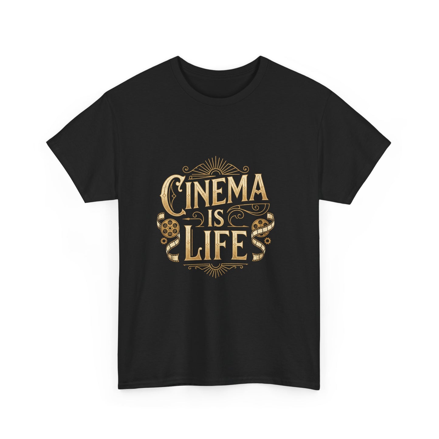 Cinema Is Life T-Shirt — Vintage Film Lover Tee