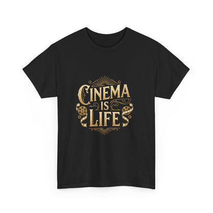 Cinema Is Life T-Shirt — Vintage Film Lover Tee