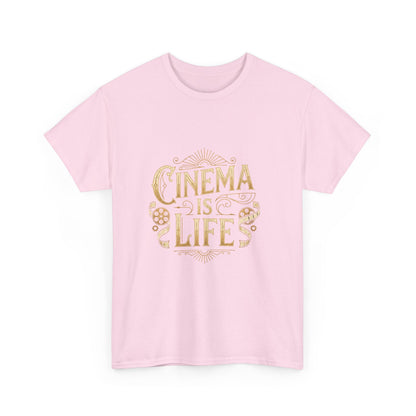 Cinema Is Life T-Shirt — Vintage Film Lover Tee