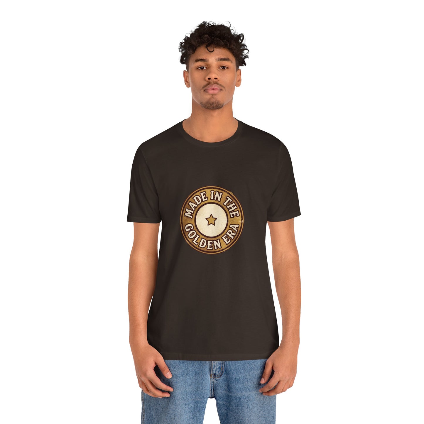 Made in the Golden Era T-Shirt — Vintage Hollywood Retro Badge Tee
