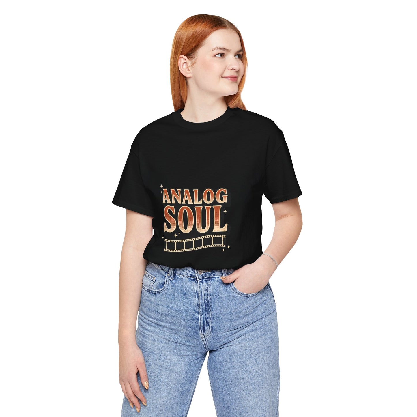 Analog Soul T-Shirt — Vintage Film Stripe Tee