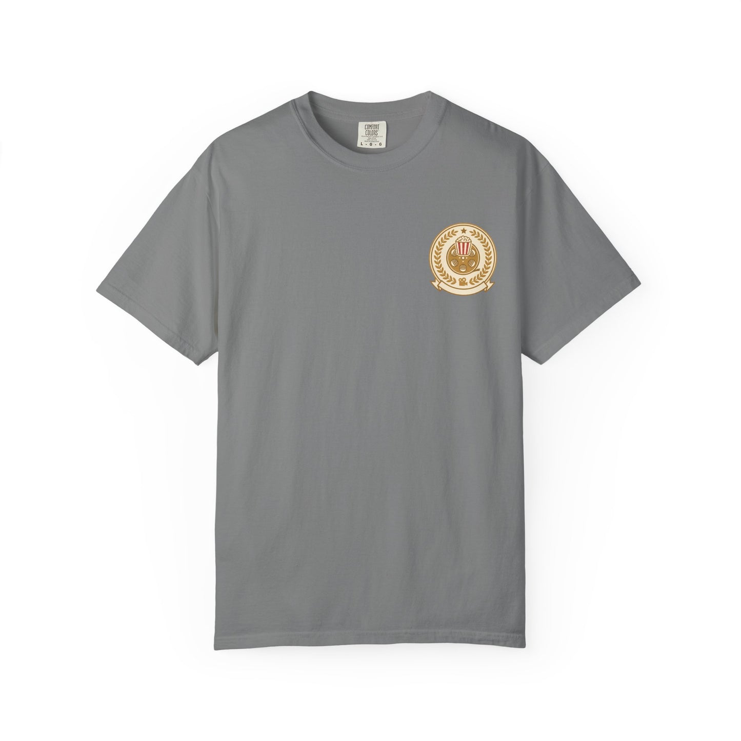 T-Shirt — Vintage Gold Laurel Crest Chest Logo