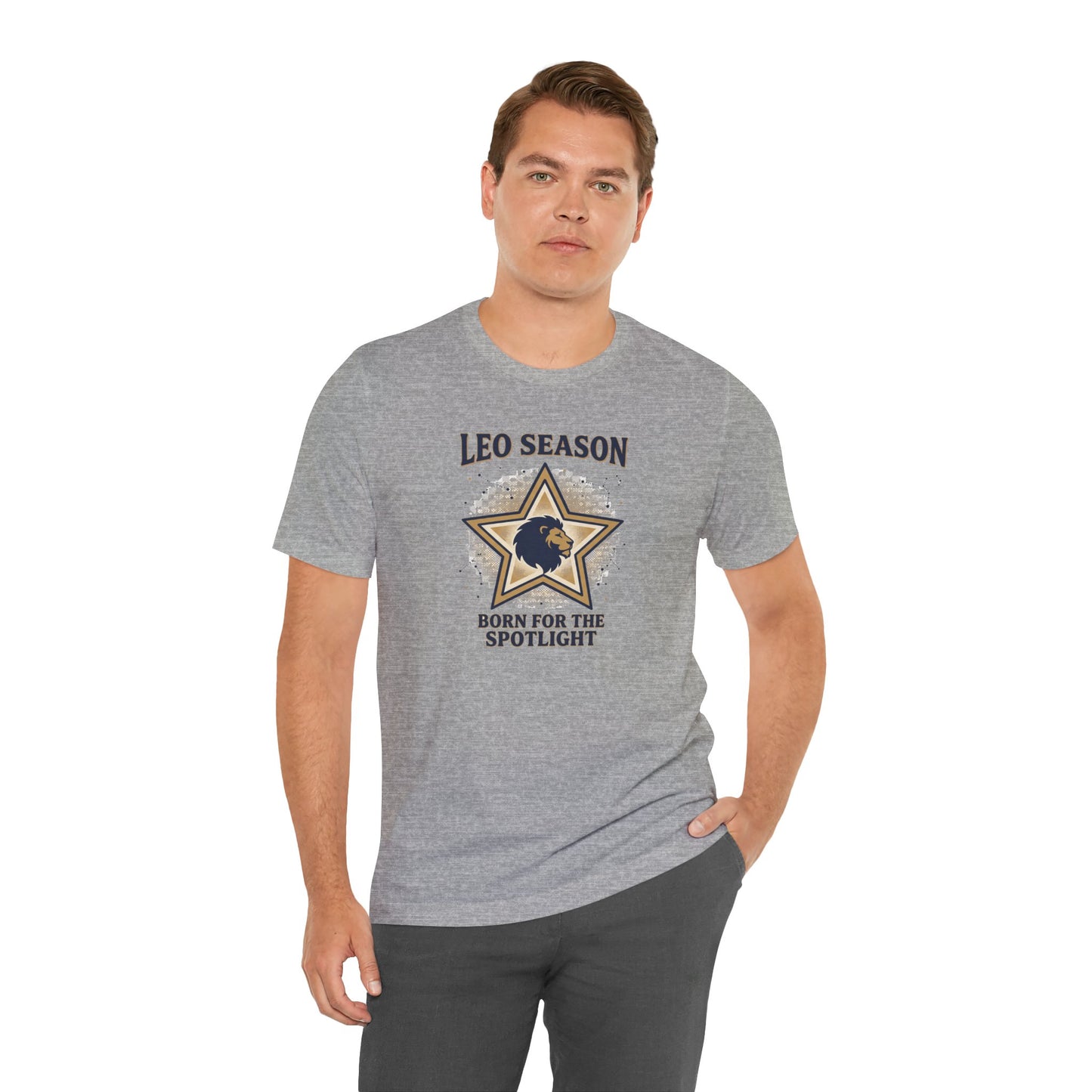Leo Season T‑Shirt - "Born for the Spotlight" Zodiac Tee