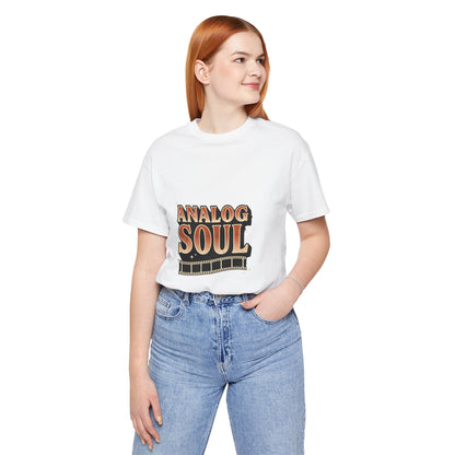 Analog Soul T-Shirt — Vintage Film Stripe Tee