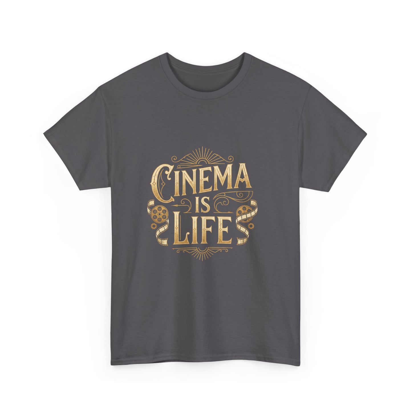 Cinema Is Life T-Shirt — Vintage Film Lover Tee
