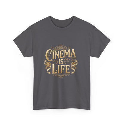 Cinema Is Life T-Shirt — Vintage Film Lover Tee