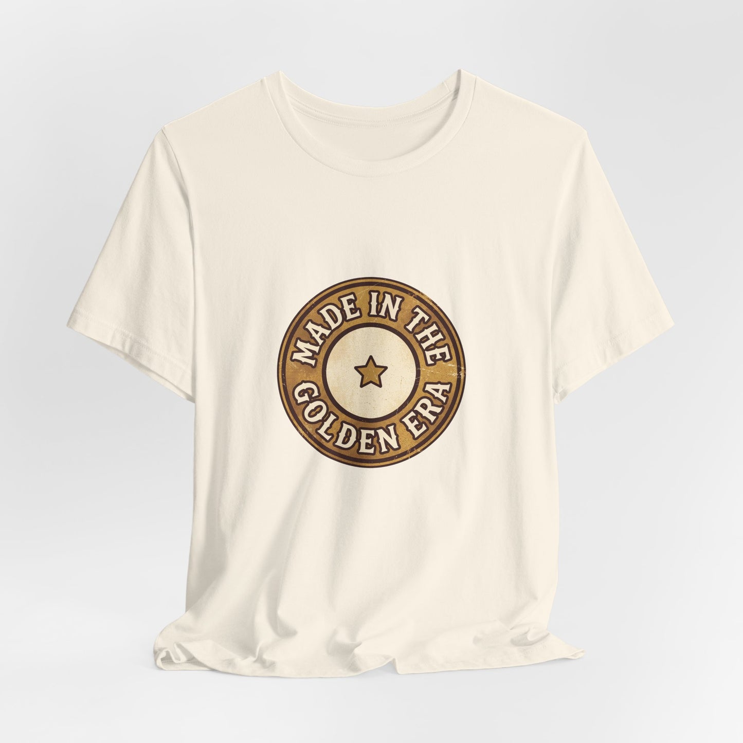 Made in the Golden Era T-Shirt — Vintage Hollywood Retro Badge Tee