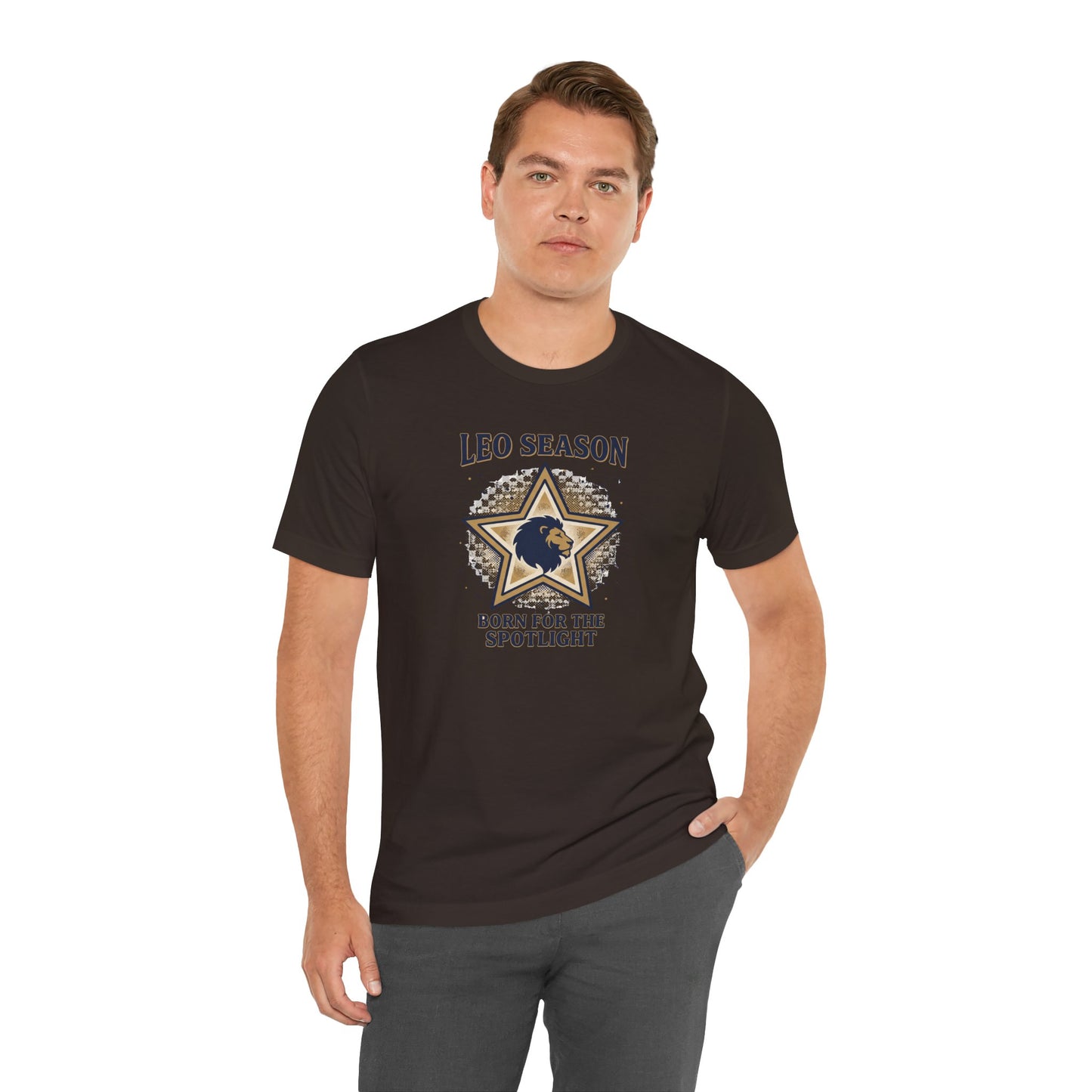Leo Season T‑Shirt - "Born for the Spotlight" Zodiac Tee