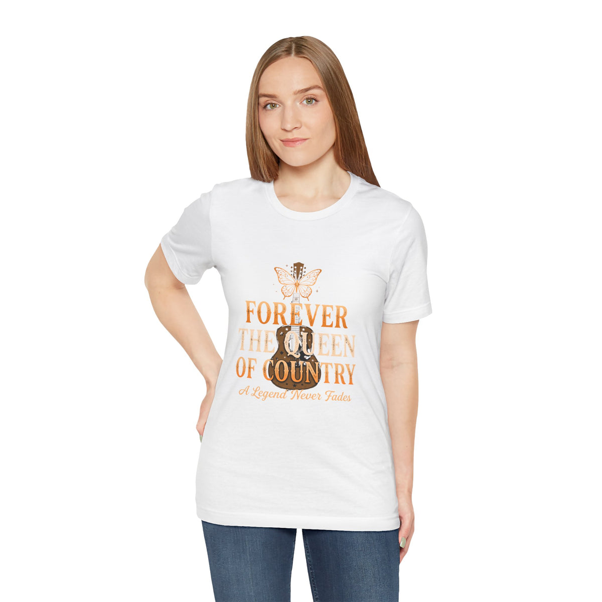 Forever The Queen of Country Tee dolly  – Tribute Music Fan T‑Shirt
