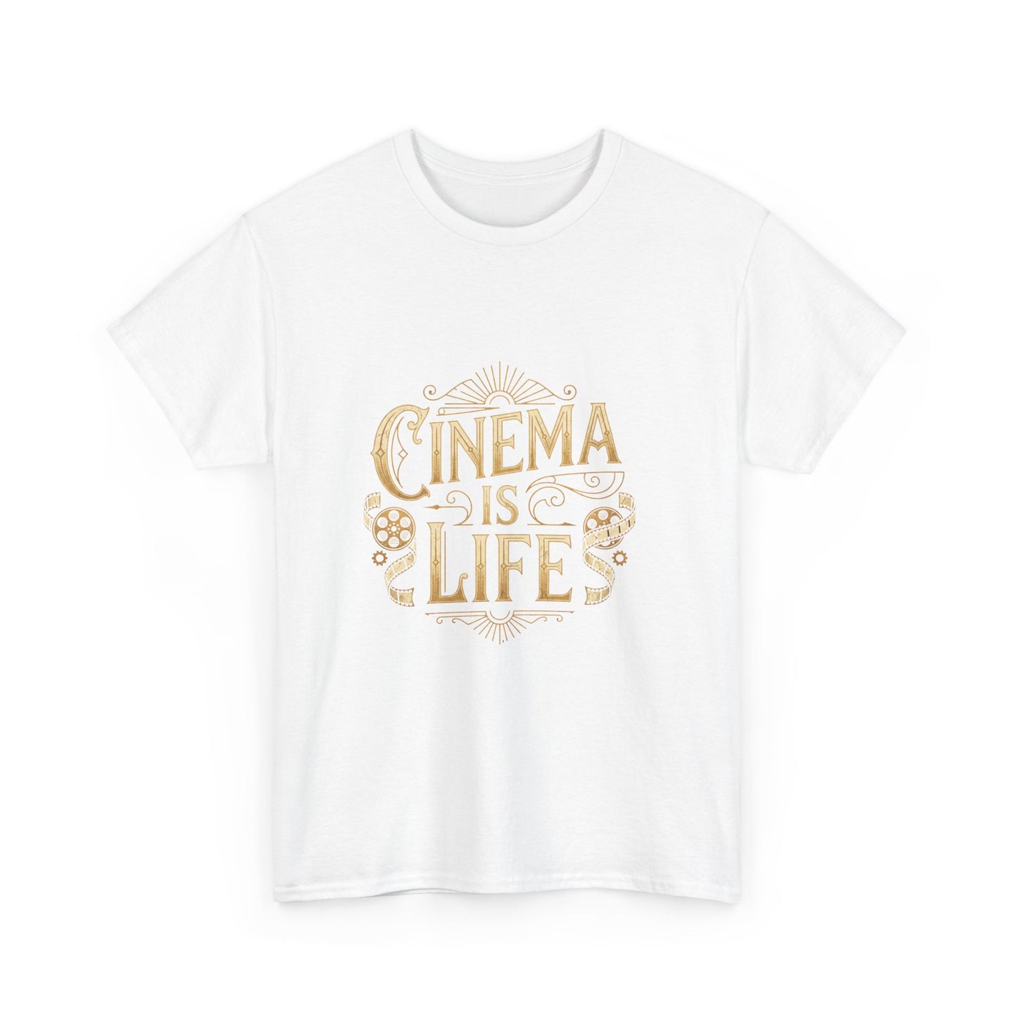 Cinema Is Life T-Shirt — Vintage Film Lover Tee