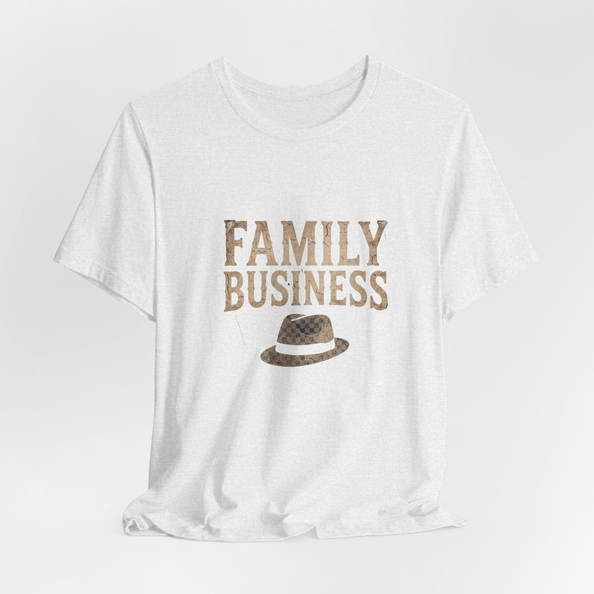 Family Business T‑Shirt — Vintage Fedora Graphic Tee