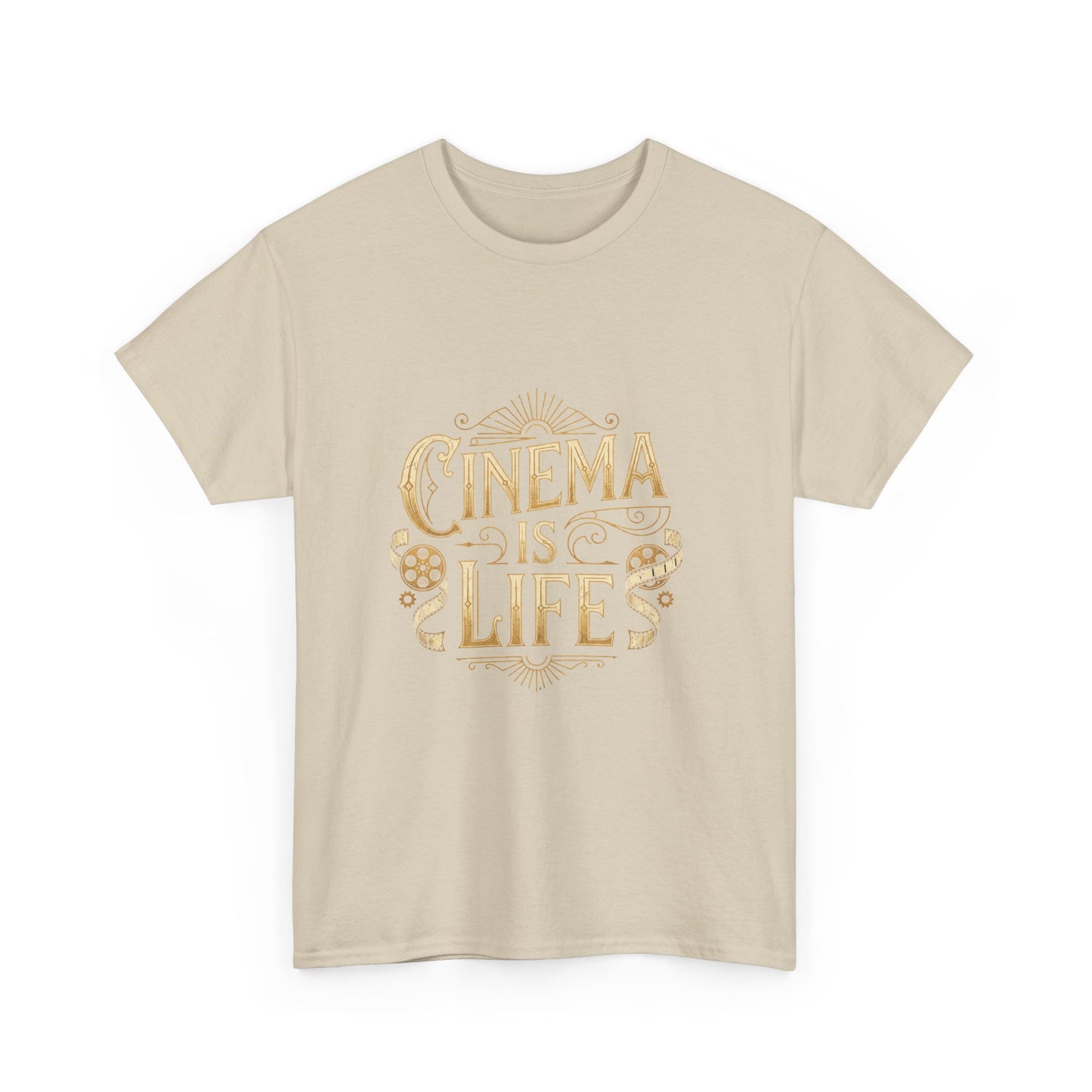Cinema Is Life T-Shirt — Vintage Film Lover Tee