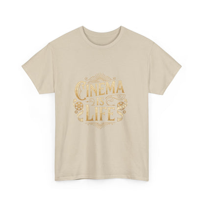 Cinema Is Life T-Shirt — Vintage Film Lover Tee