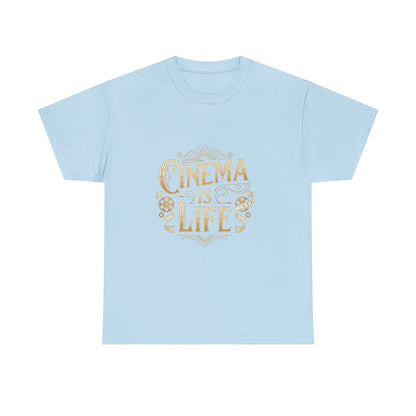 Cinema Is Life T-Shirt — Vintage Film Lover Tee