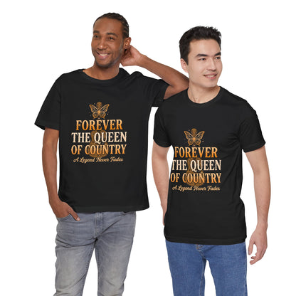 Forever The Queen of Country Tee dolly  – Tribute Music Fan T‑Shirt