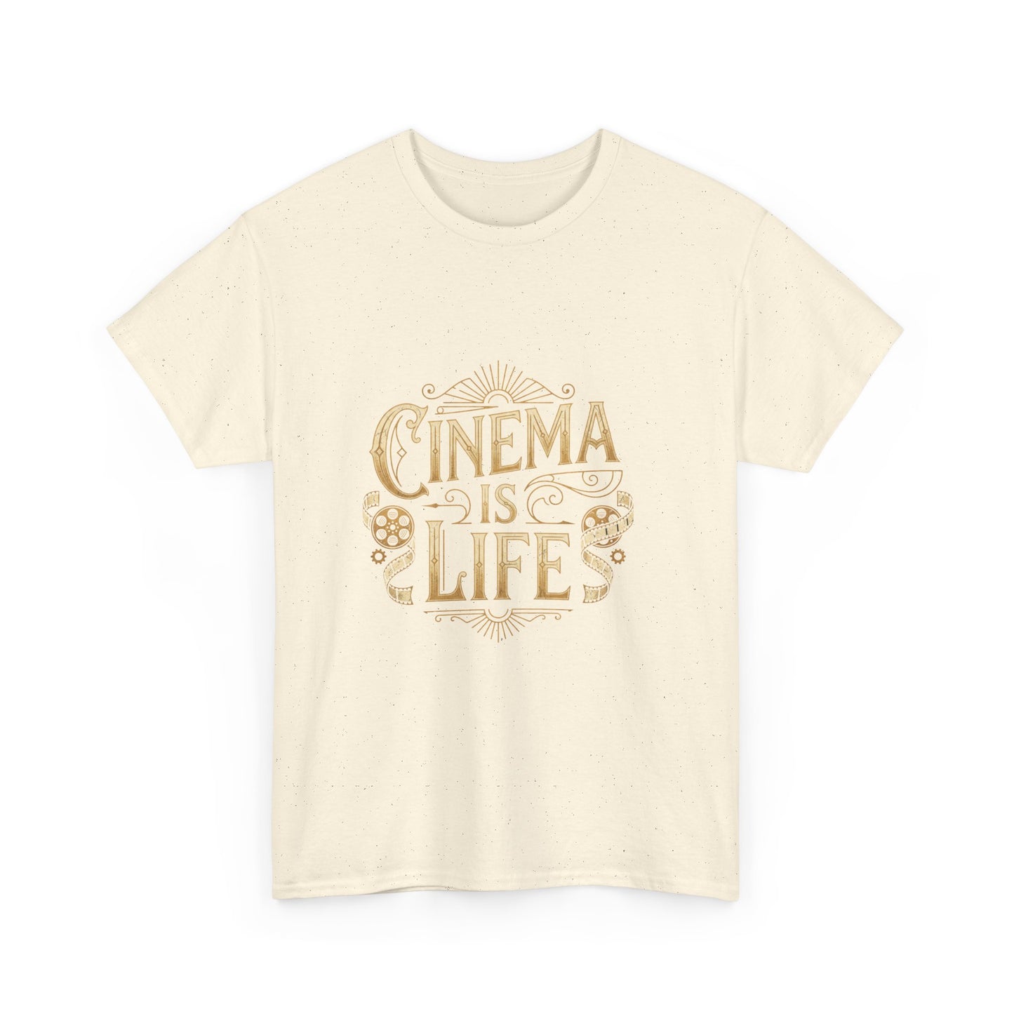 Cinema Is Life T-Shirt — Vintage Film Lover Tee