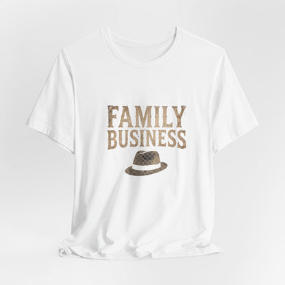Family Business T‑Shirt — Vintage Fedora Graphic Tee