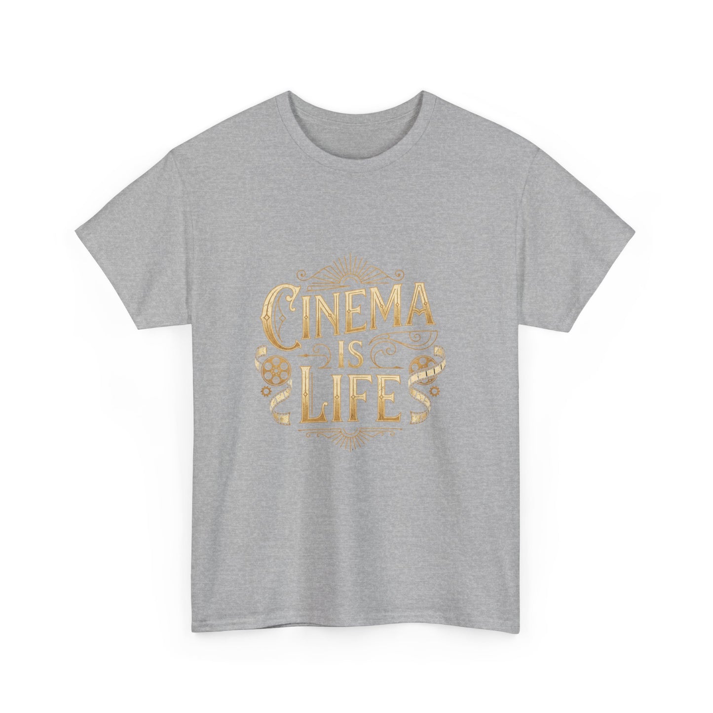 Cinema Is Life T-Shirt — Vintage Film Lover Tee
