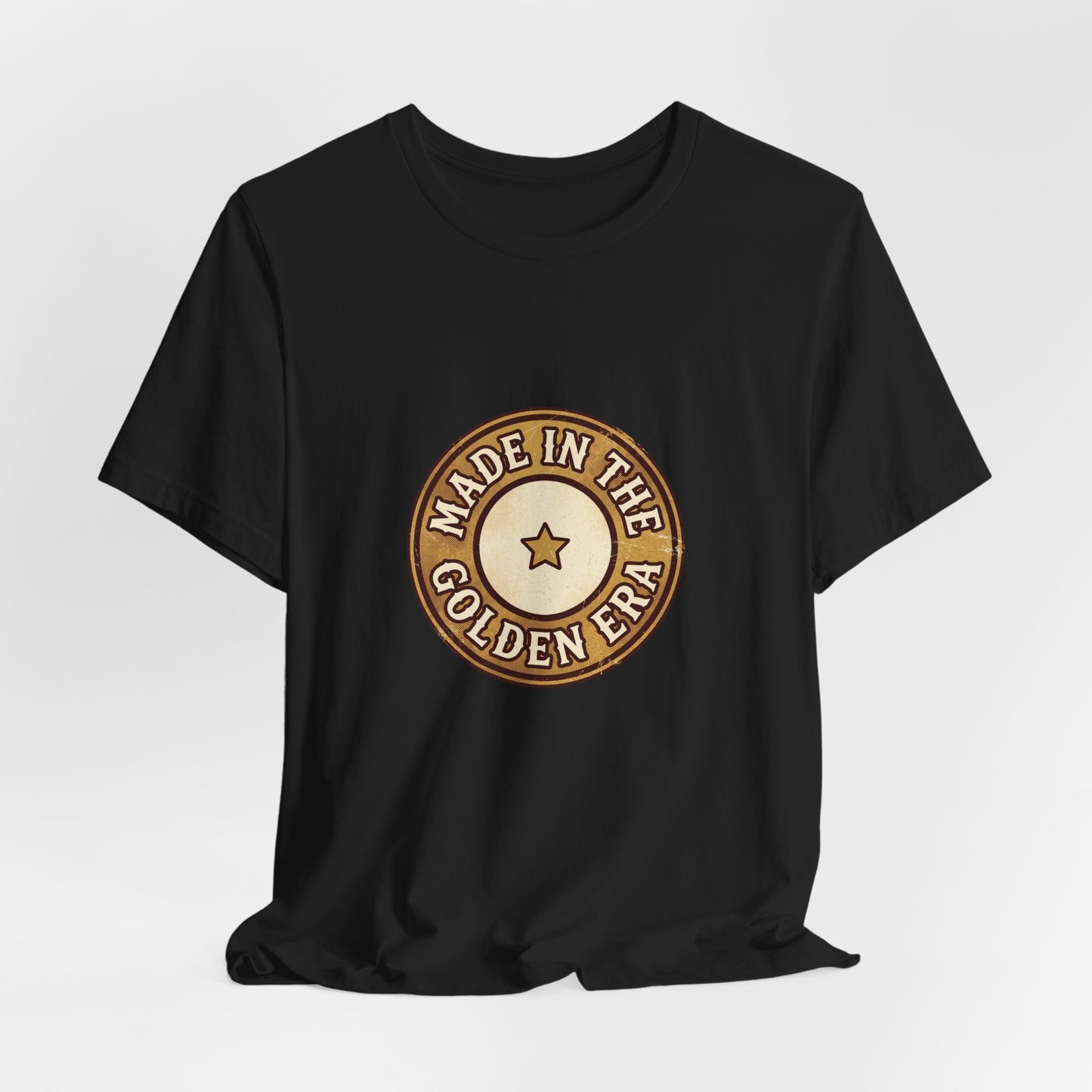 Made in the Golden Era T-Shirt — Vintage Hollywood Retro Badge Tee