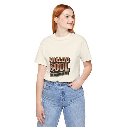 Analog Soul T-Shirt — Vintage Film Stripe Tee
