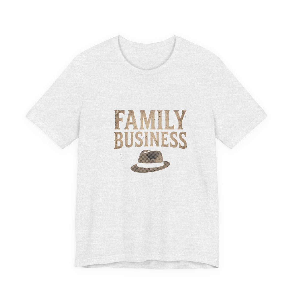Family Business T‑Shirt — Vintage Fedora Graphic Tee