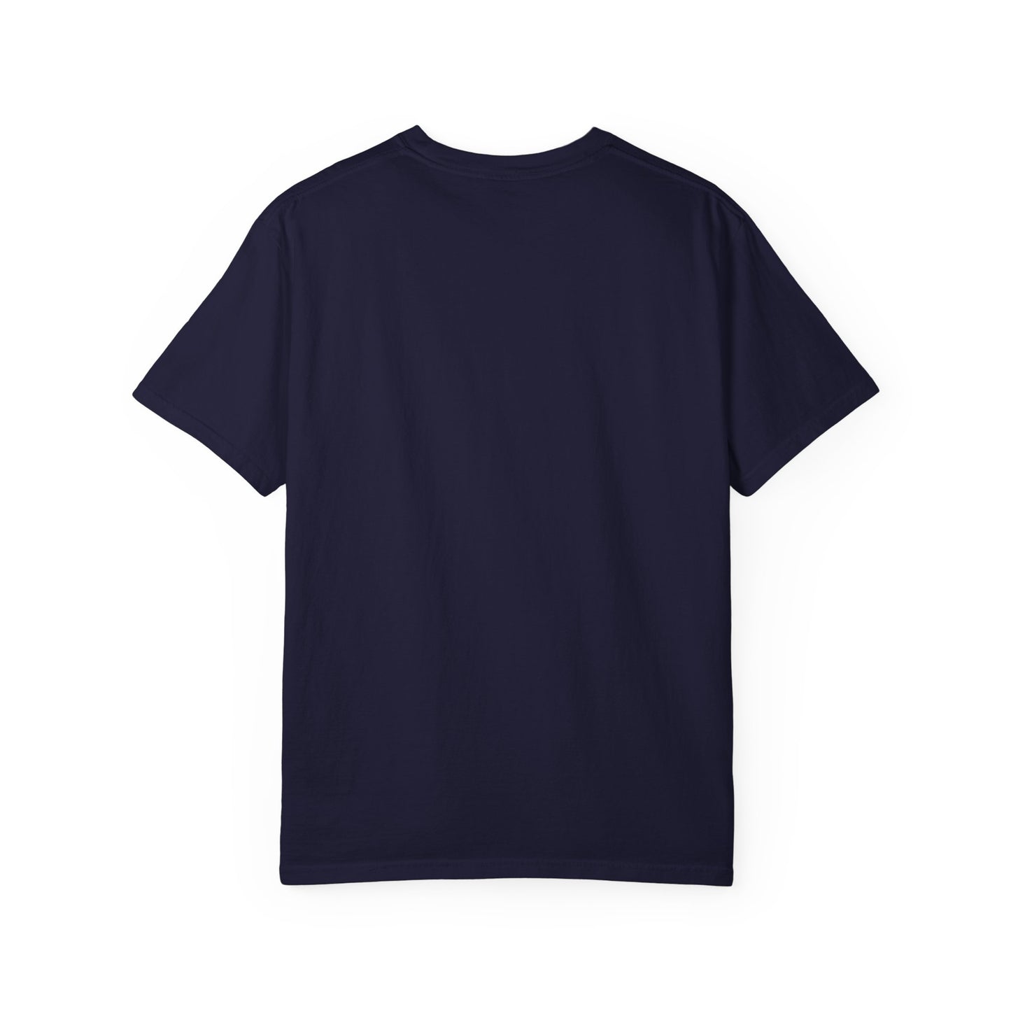 Embroidered Gold Heart T-Shirt — Minimal Chest Heart Tee