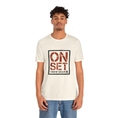 On Set Crew Gear T‑Shirt — Film & TV Production Tee