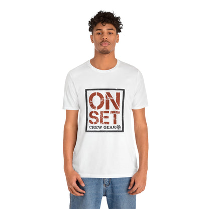 On Set Crew Gear T‑Shirt — Film & TV Production Tee
