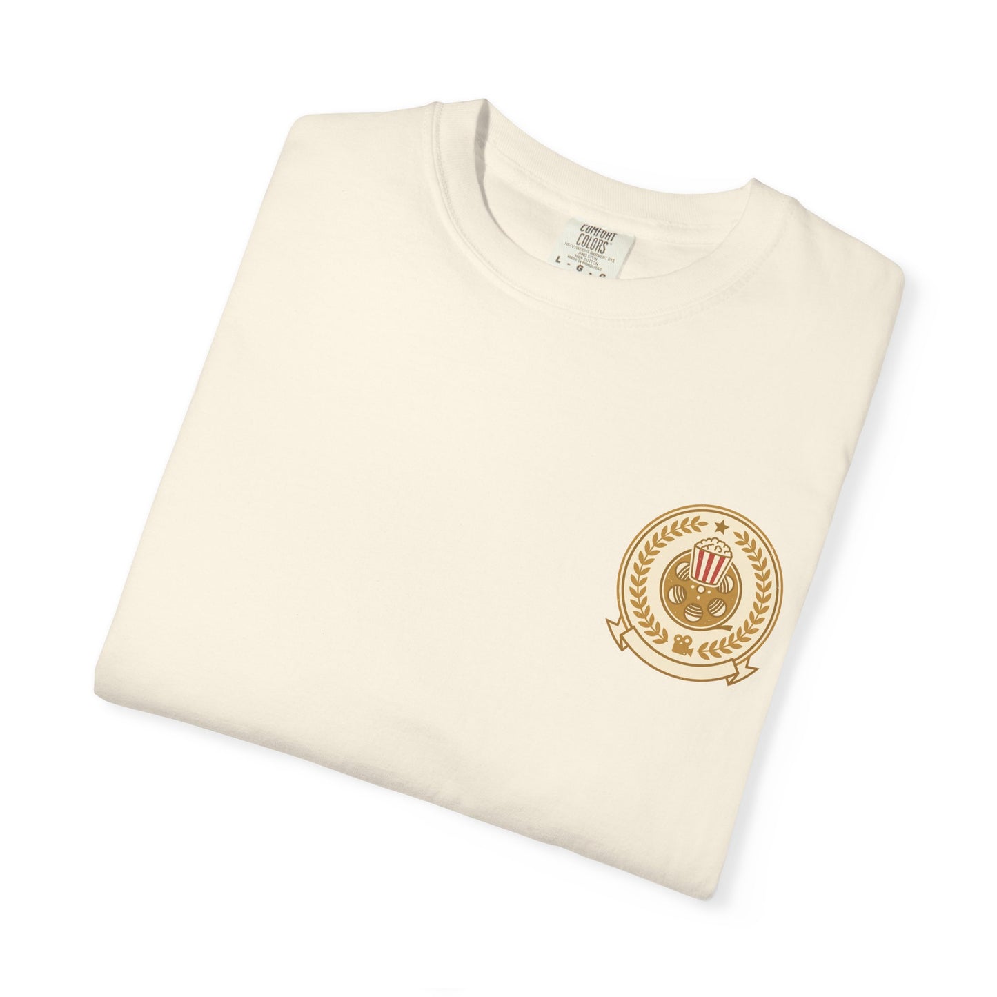 T-Shirt — Vintage Gold Laurel Crest Chest Logo