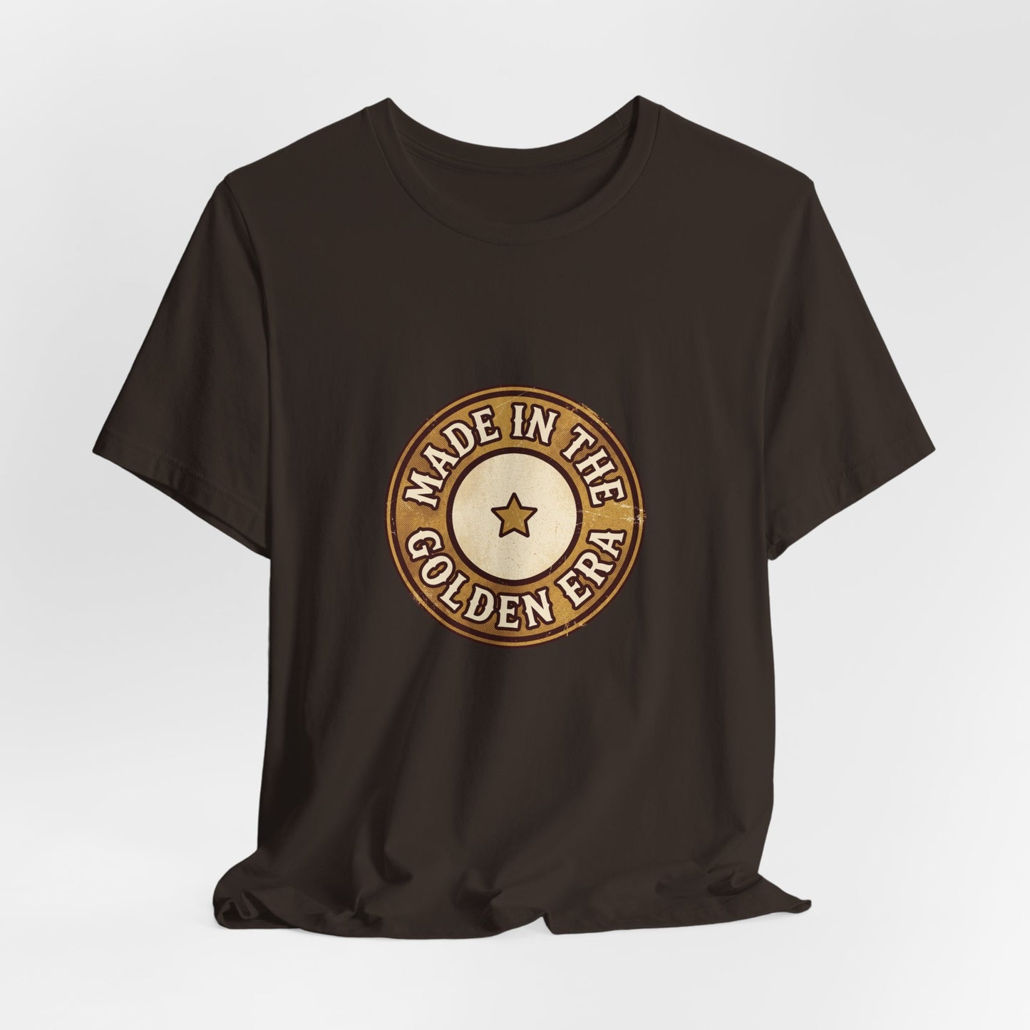 Made in the Golden Era T-Shirt — Vintage Hollywood Retro Badge Tee