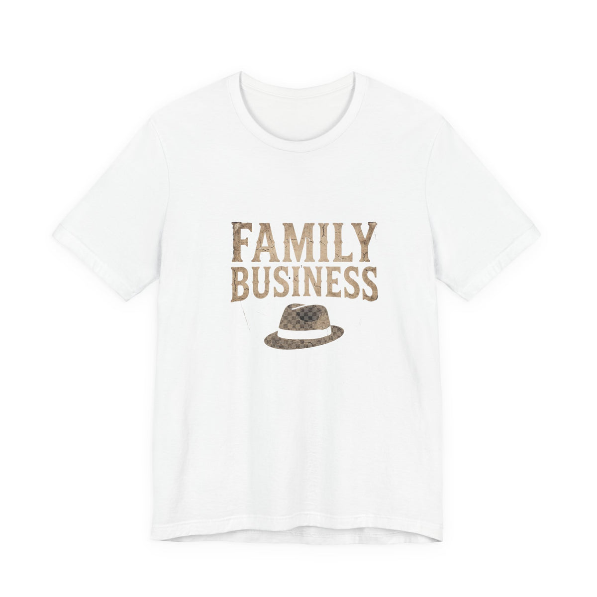 Family Business T‑Shirt — Vintage Fedora Graphic Tee