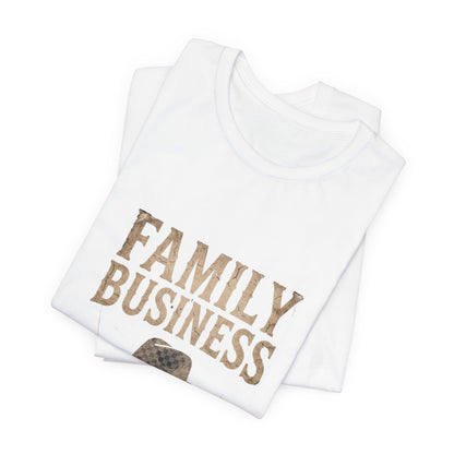 Family Business T‑Shirt — Vintage Fedora Graphic Tee
