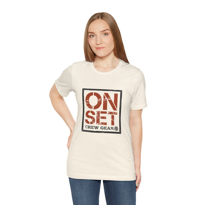 On Set Crew Gear T‑Shirt — Film & TV Production Tee