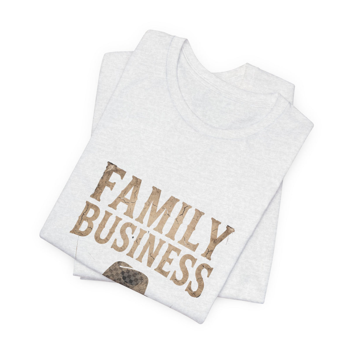 Family Business T‑Shirt — Vintage Fedora Graphic Tee