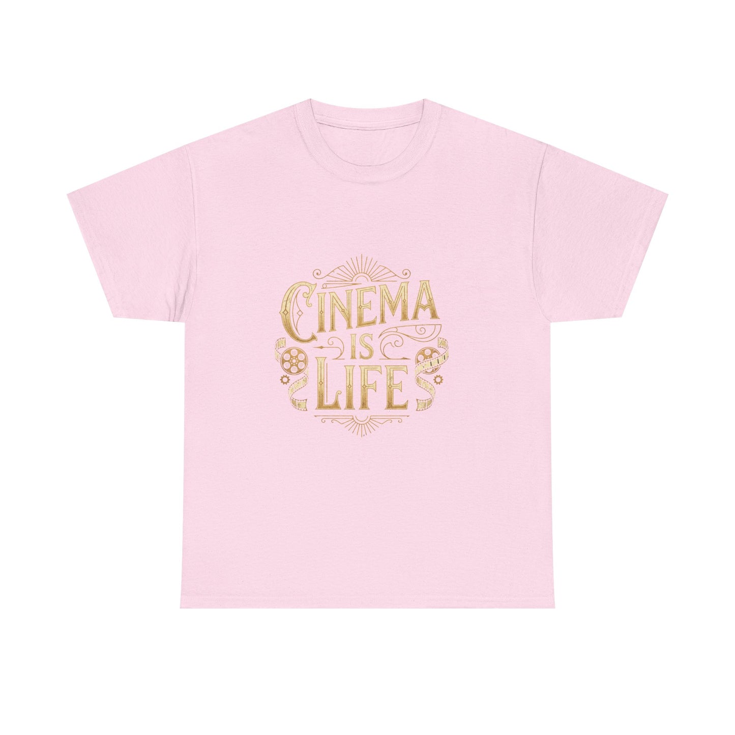 Cinema Is Life T-Shirt — Vintage Film Lover Tee