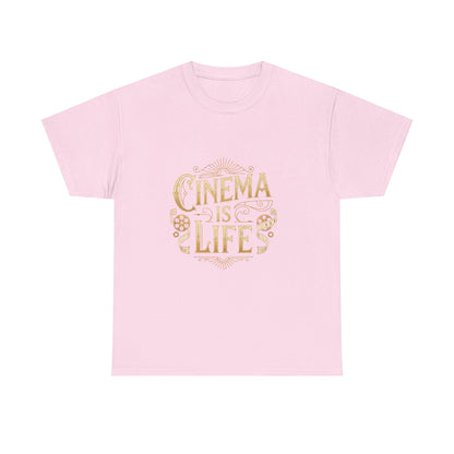 Cinema Is Life T-Shirt — Vintage Film Lover Tee