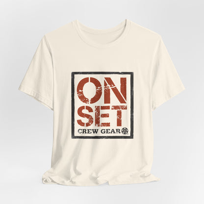 On Set Crew Gear T‑Shirt — Film & TV Production Tee