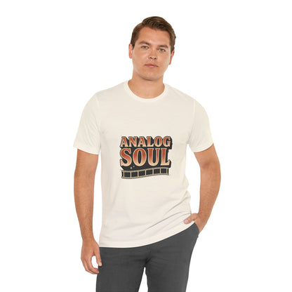 Analog Soul T-Shirt — Vintage Film Stripe Tee