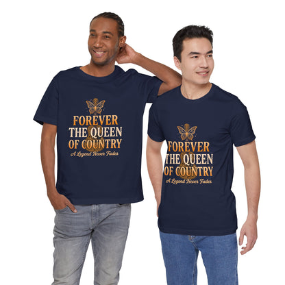 Forever The Queen of Country Tee dolly  – Tribute Music Fan T‑Shirt