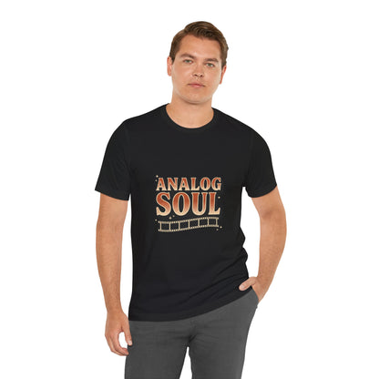 Analog Soul T-Shirt — Vintage Film Stripe Tee