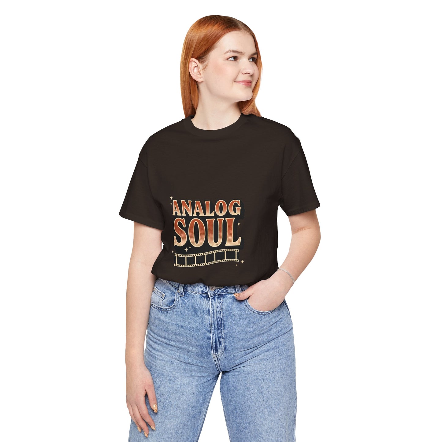 Analog Soul T-Shirt — Vintage Film Stripe Tee
