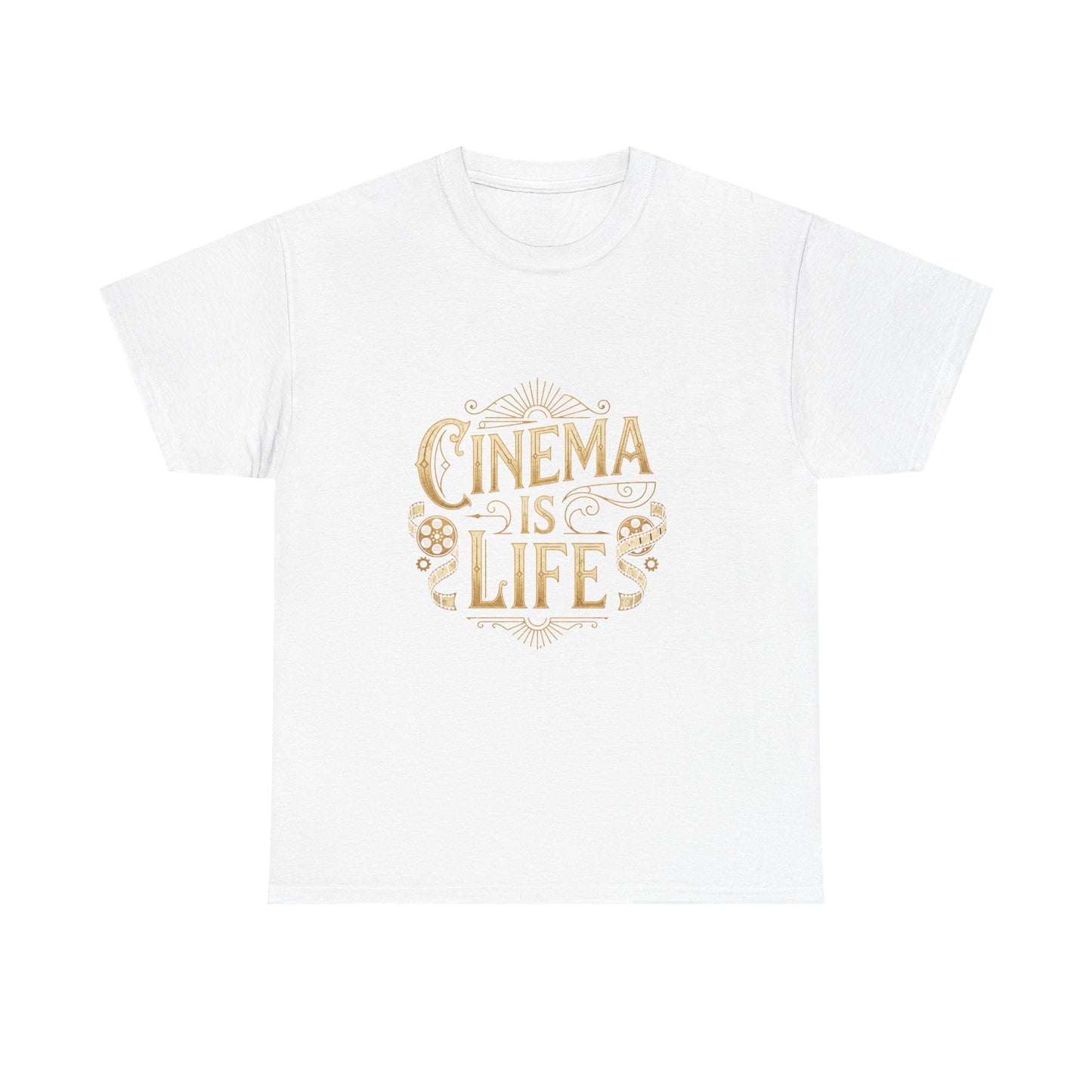 Cinema Is Life T-Shirt — Vintage Film Lover Tee