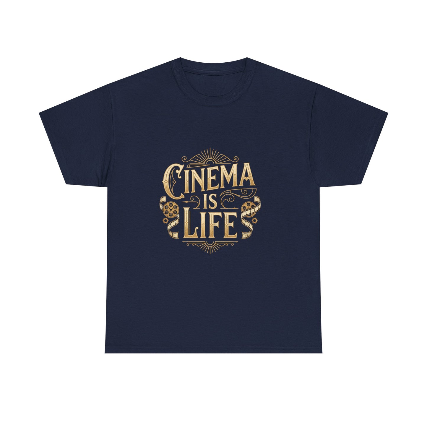 Cinema Is Life T-Shirt — Vintage Film Lover Tee